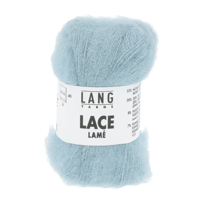 Lange Garne Spitze Lamé