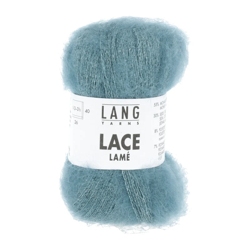 Lange Garne Spitze Lamé