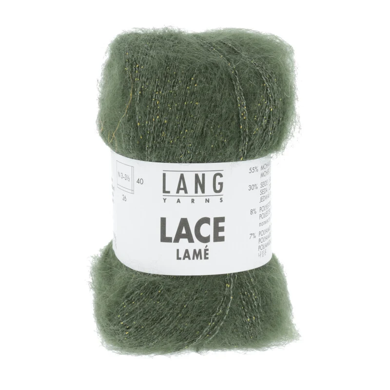 Lange Garne Spitze Lamé