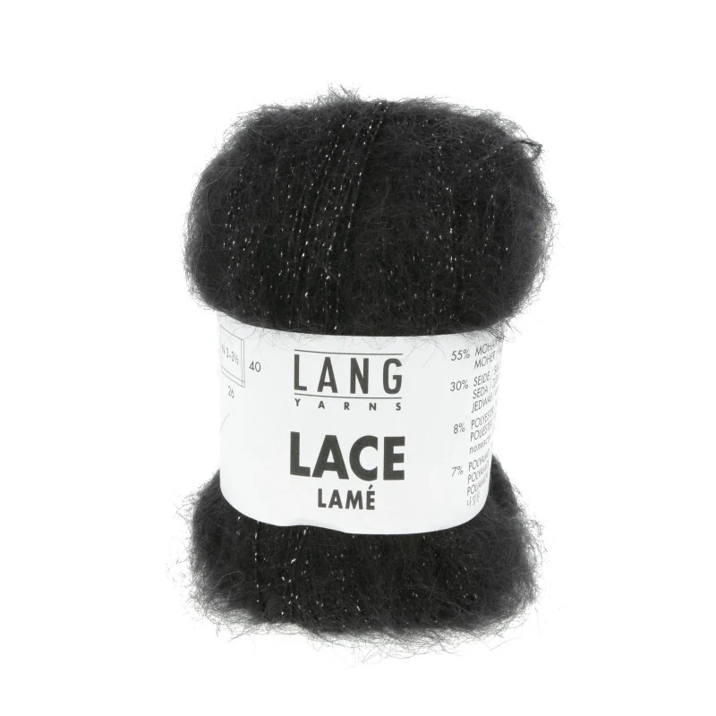 Lange Garne Spitze Lamé