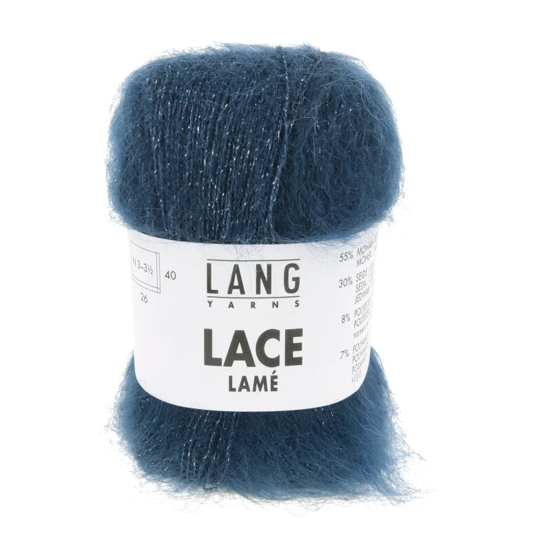 Lange Garne Spitze Lamé