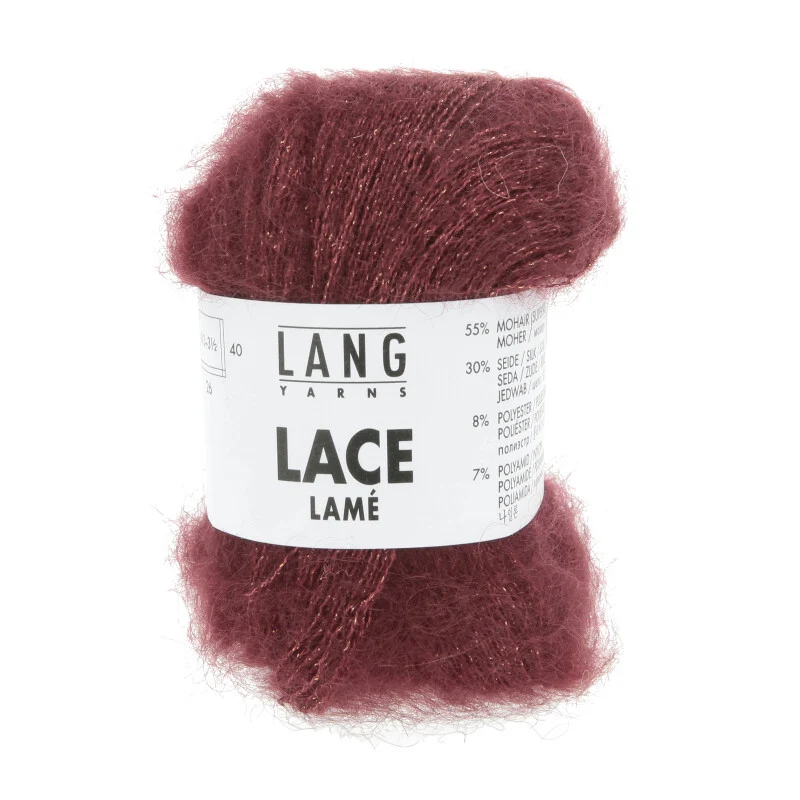 Lange Garne Spitze Lamé