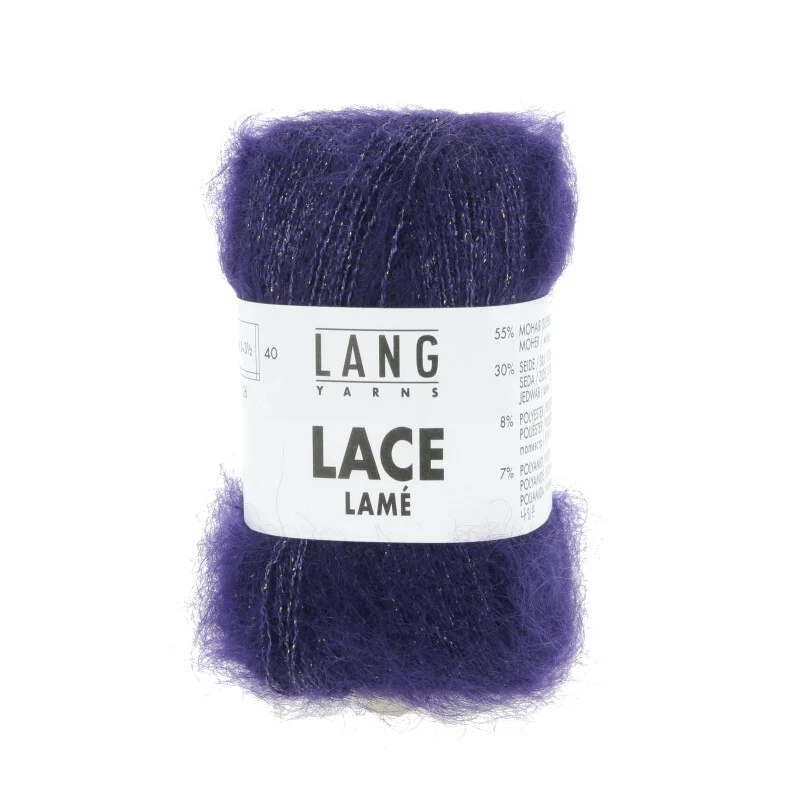Lange Garne Spitze Lamé
