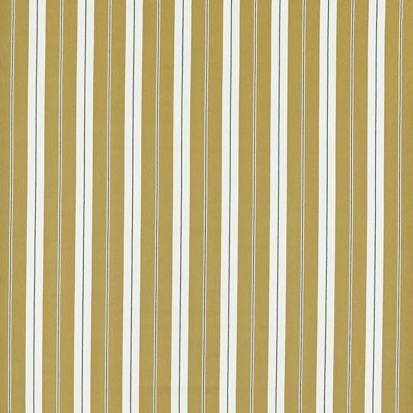 Cotton Stripes - ochre & charcoal
