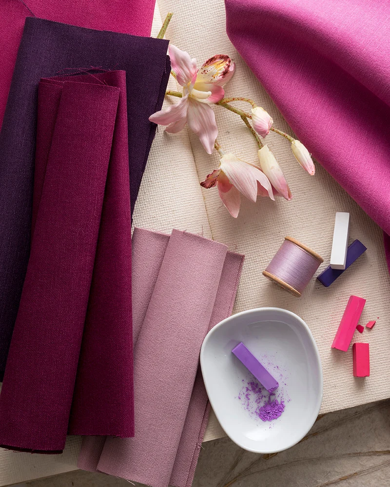 Combed Canvas - plum