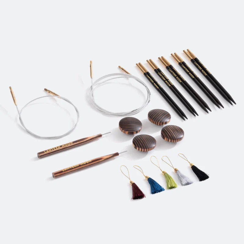 Laterne Mond Grace IC Set 10 cm