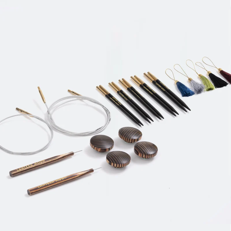 Laterne Mond Erbe IC Set 10 cm