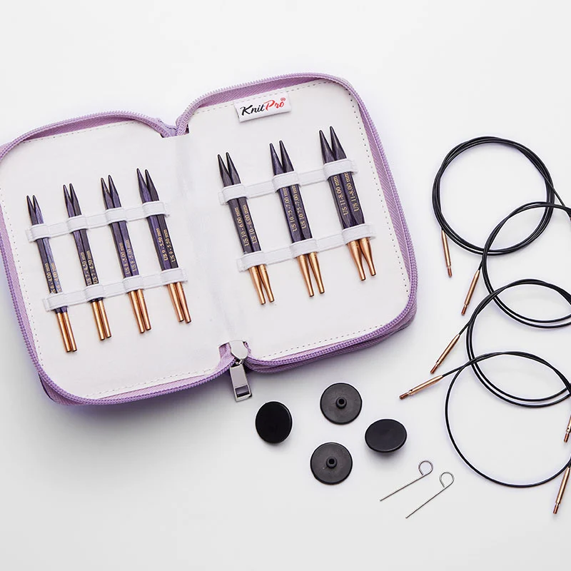 knit pro ich liebe cubics spezielles Deluxe-Set (9cm)