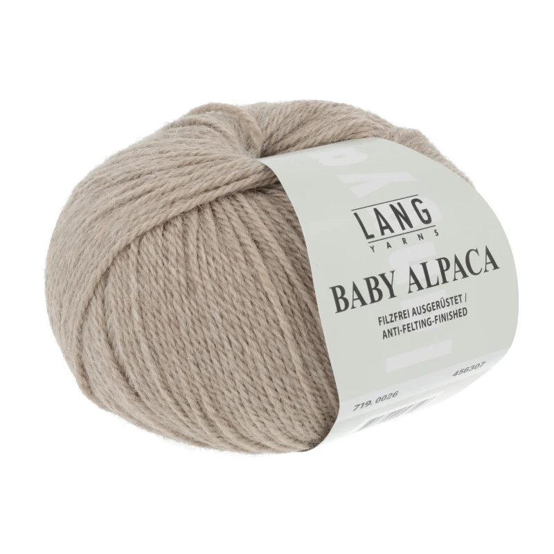 lange Garne baby alpaca