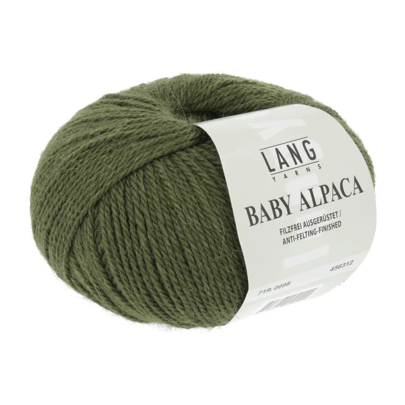 lange Garne baby alpaca