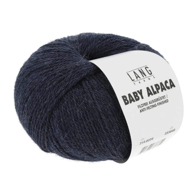 lange Garne baby alpaca