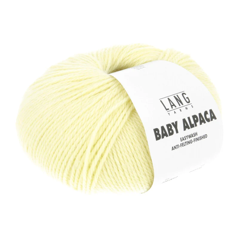 lange Garne baby alpaca