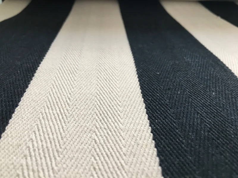 Cotton Stripes - black & white