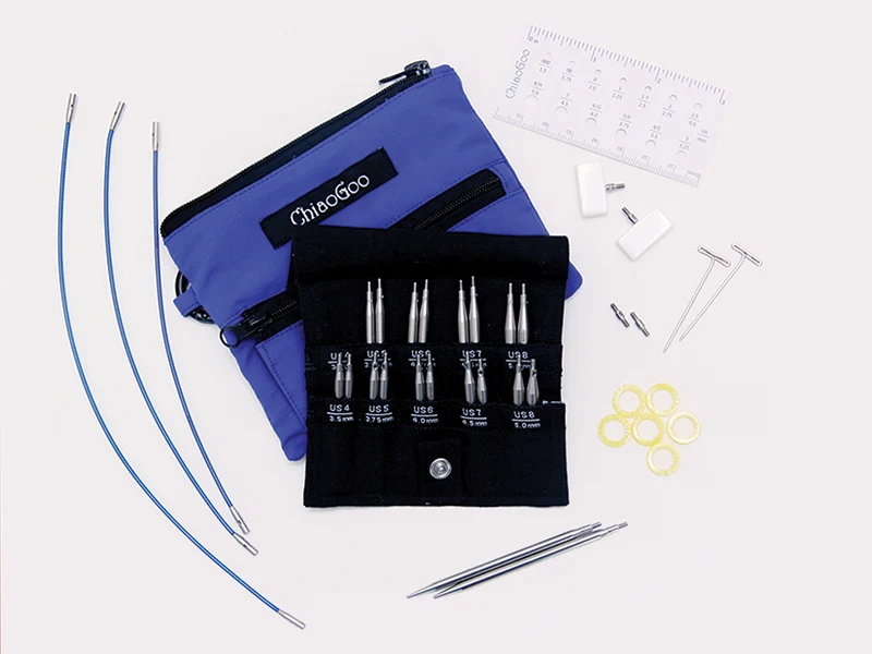 chiaogoo twist blue shorties set - 5 & 8 cm spitzen [S]