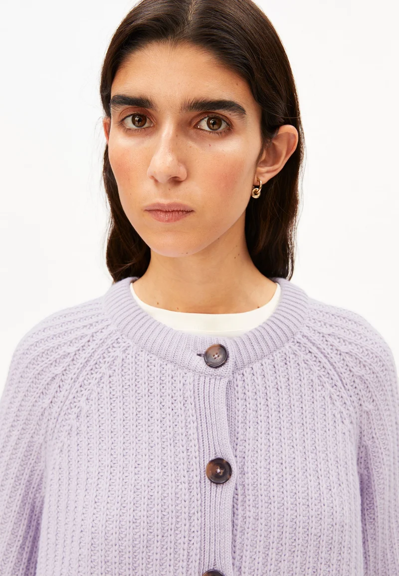 RIPP-STRICKJACKE | moonlit lilac