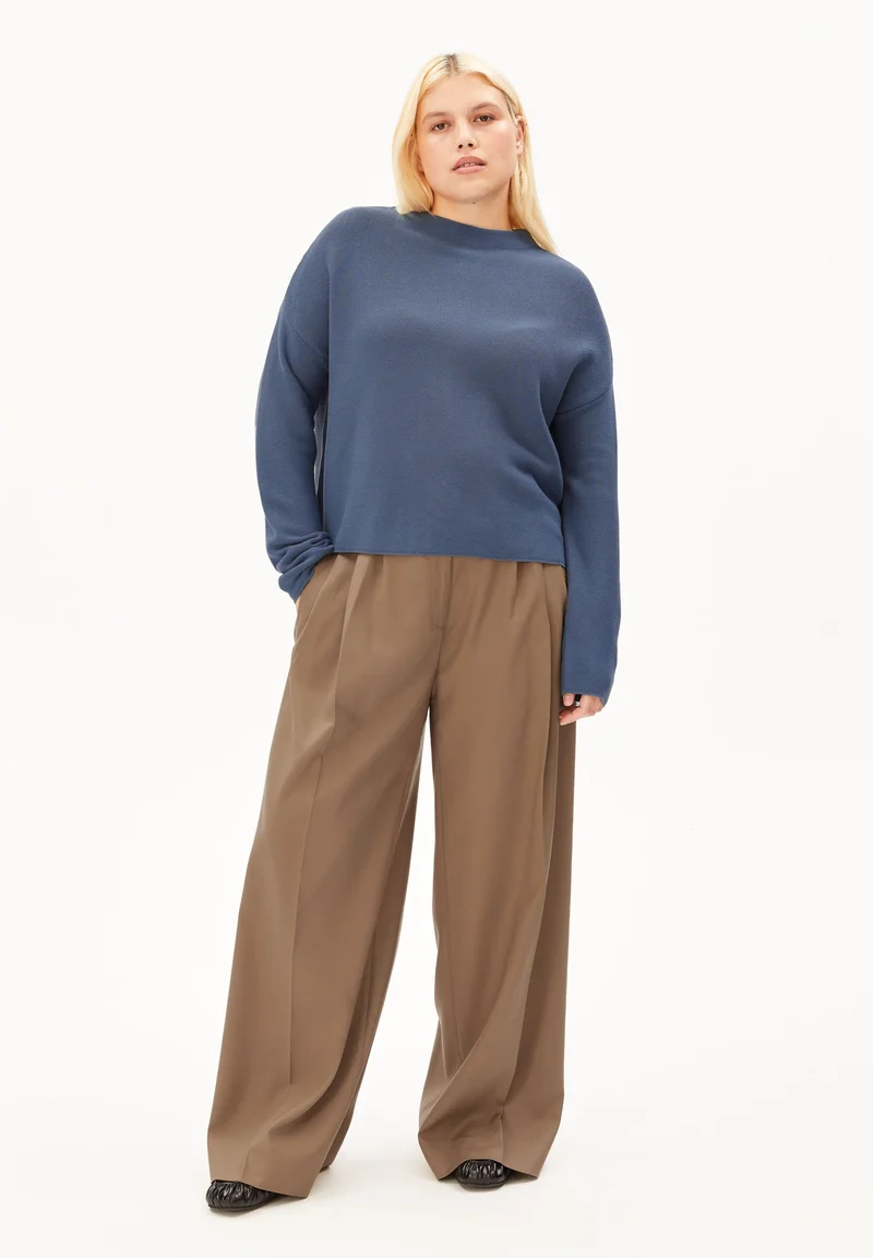 MERINAA LINKS-LINKS STRICKPULLOVER | dusty moon