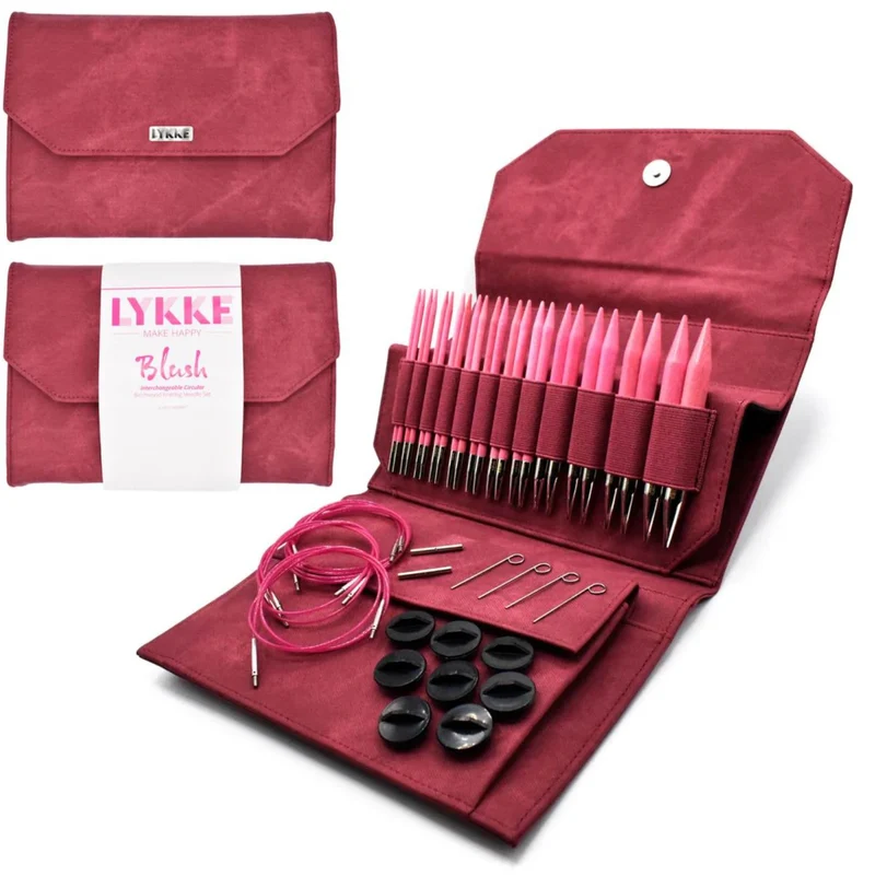 lykke Set 12,5 cm (5") Rouge, Magenta, Purpur