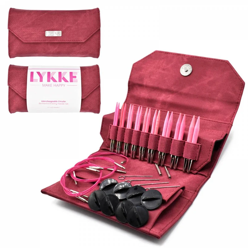 lykke Set 9 cm (3,5") Rouge, Magenta, Purpur