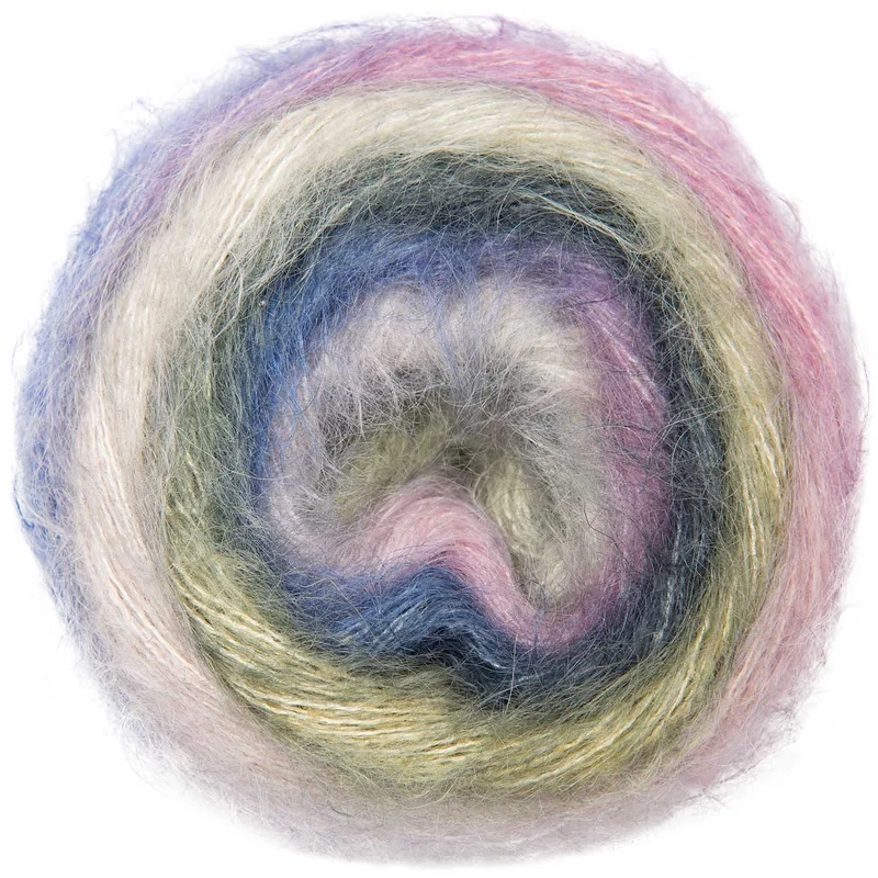 rico Super Kid Mohair liebt Seidendruck