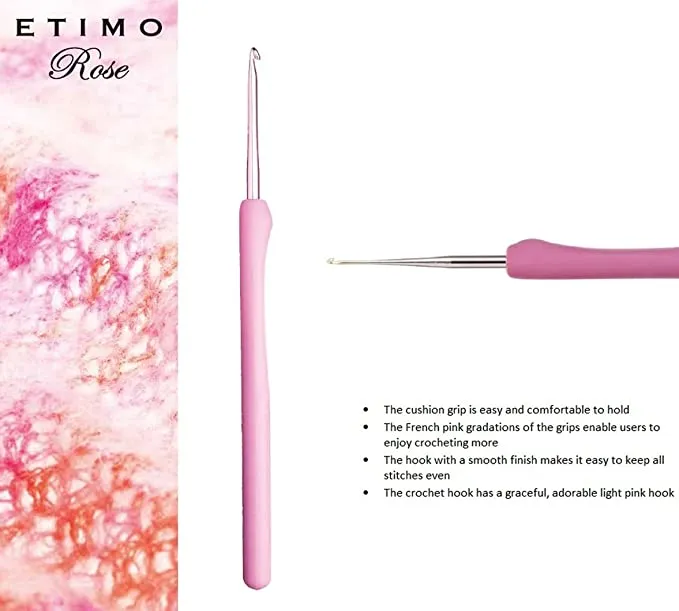 tulip Etimo Rose Spitze Häkelnadel Set 0.9-3.5 mm