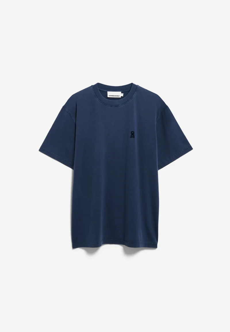 ICONIC Å MAARKOS GMT DYE T-SHIRT | tinted navy washed