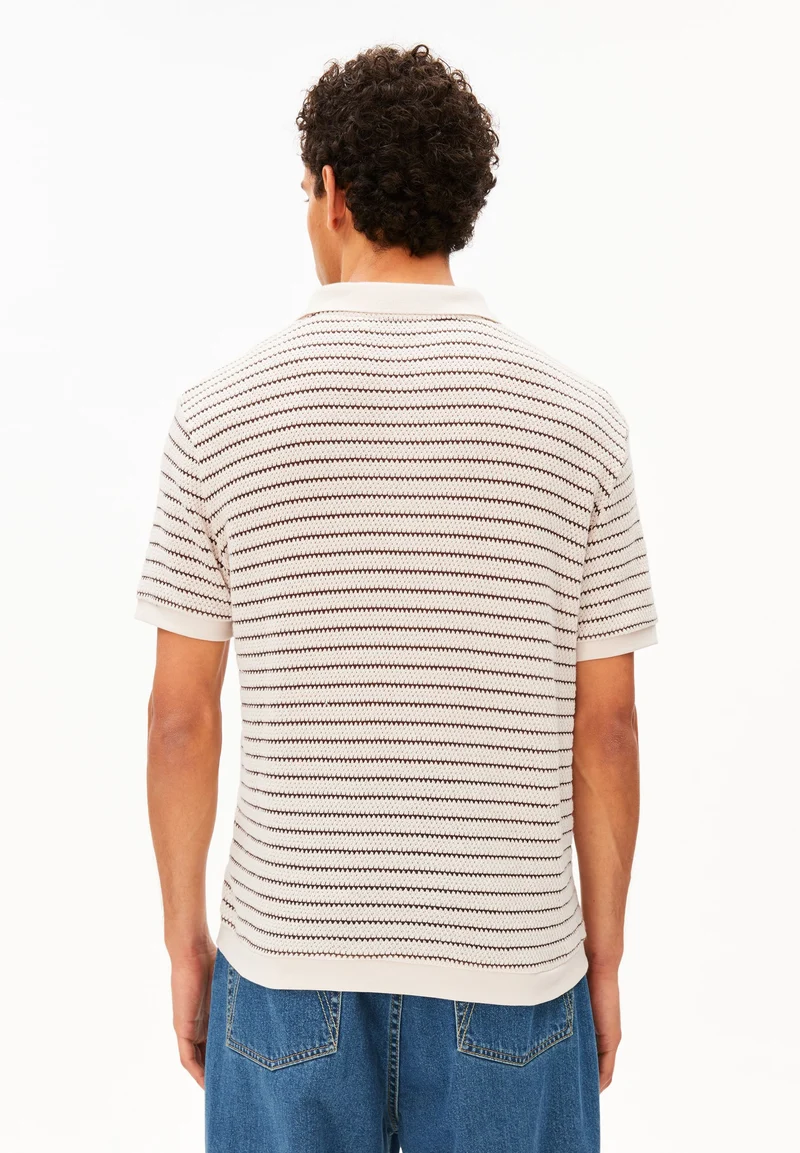 MAARIO STRICK-POLOSHIRT | pure-claystone