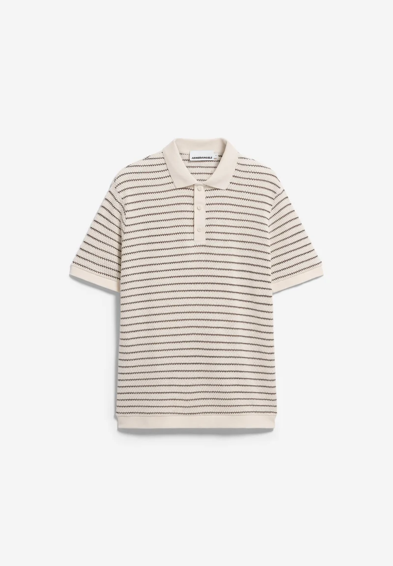 MAARIO STRICK-POLOSHIRT | pure-claystone