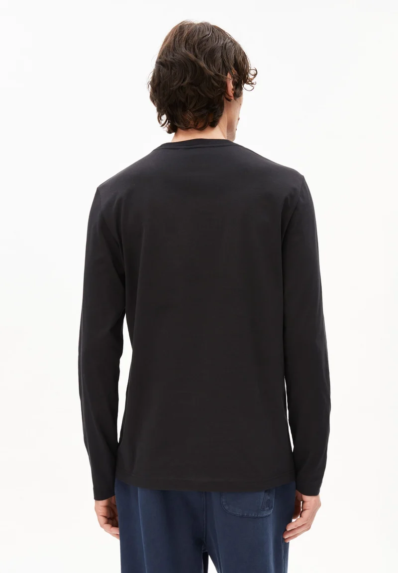 JAAMES LANGARMSHIRT | black