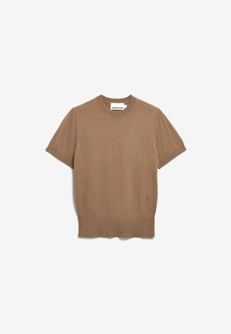 KURZÄRMLIGER STRICKPULLOVER | amberwood