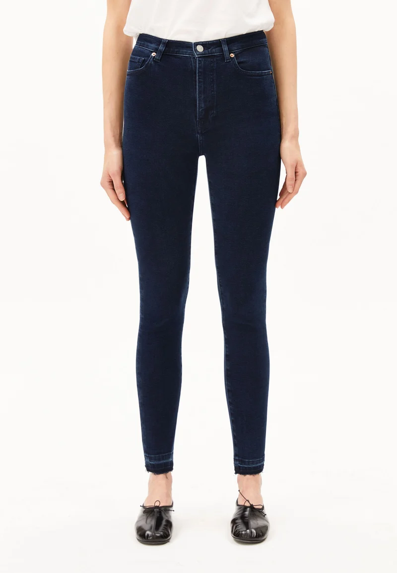 INGAA HIGH WAIST SKINNY JEANS | gloaming