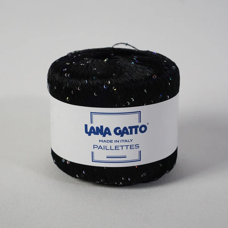 lana gatto paillettes