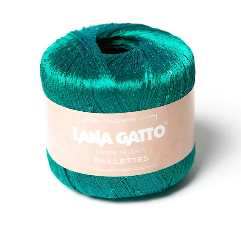 lana gatto paillettes