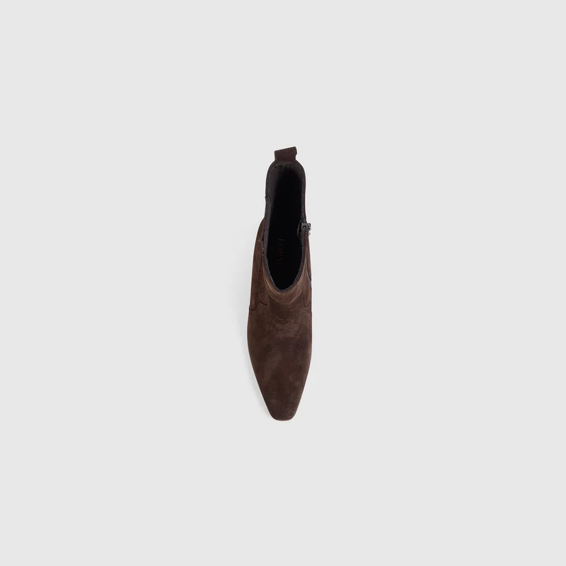 Heather Stiefelette - Schokolade