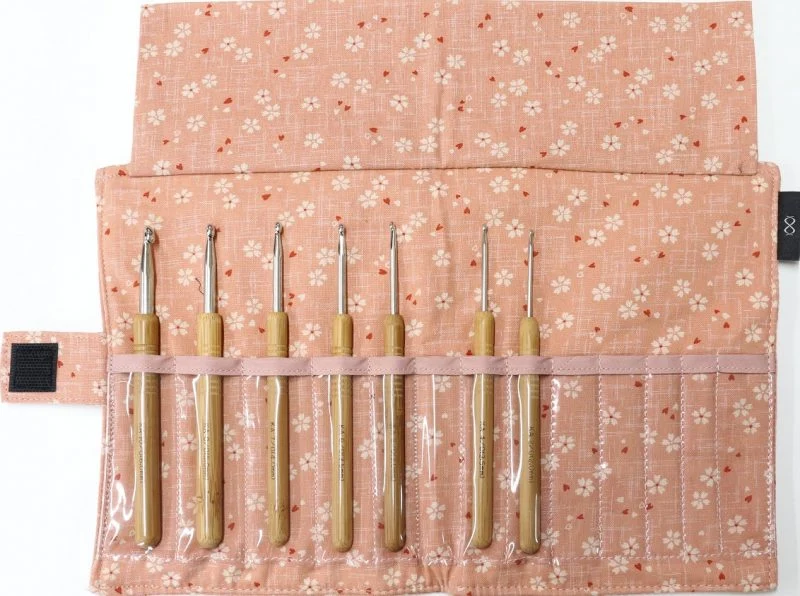 ka seeknit KOSHITSU Häkelnadel mit Aluminiumspitzen Set