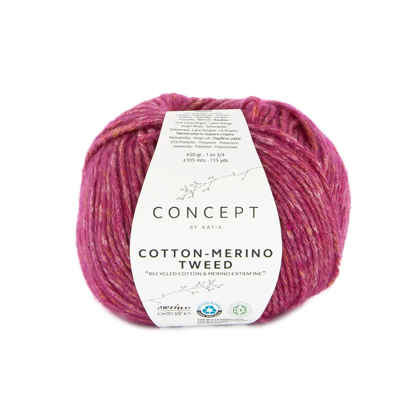 katia cotton-merino Tweed