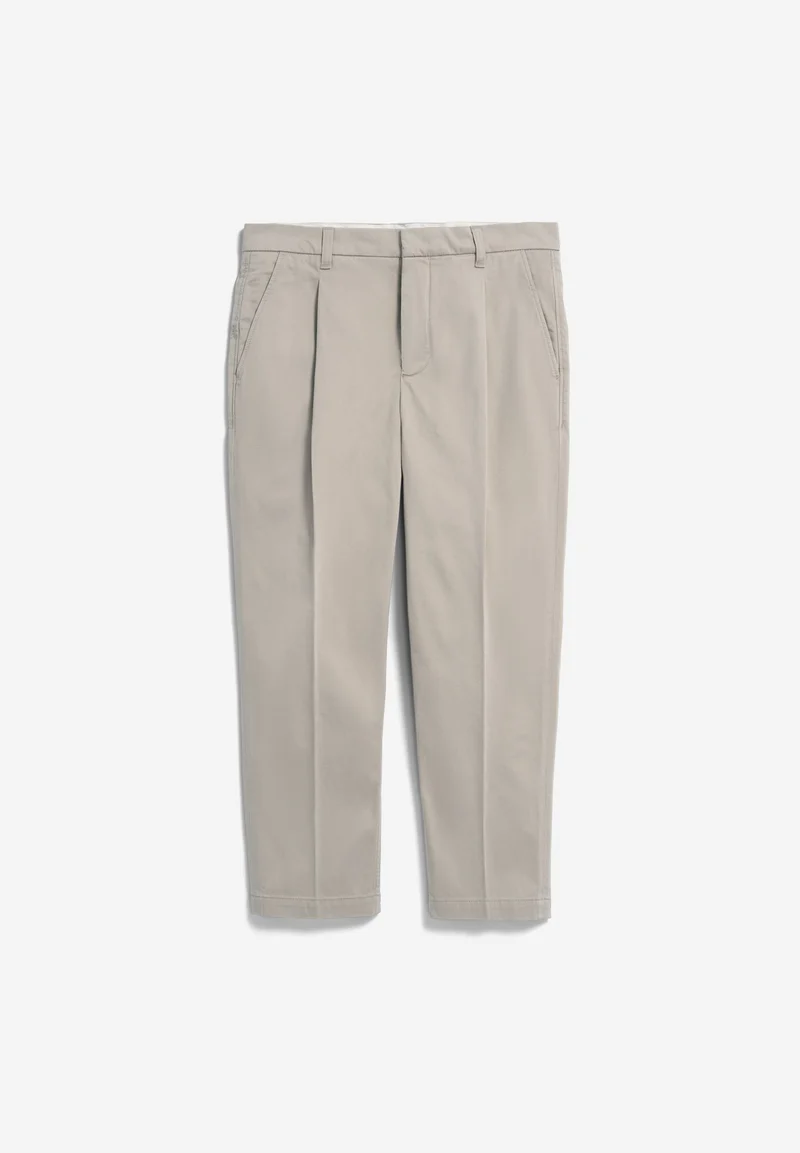 TAAMIR BUNDFALTEN-CHINOHOSE | sandstone