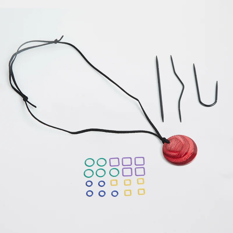 knit pro holzanhänger magnet set