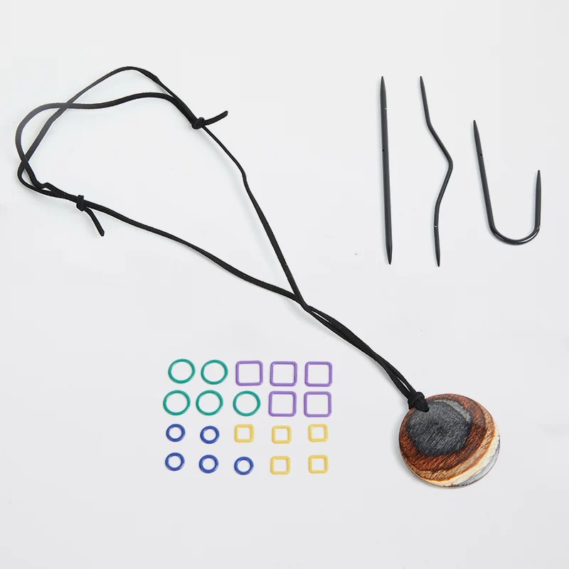 knit pro holzanhänger magnet set