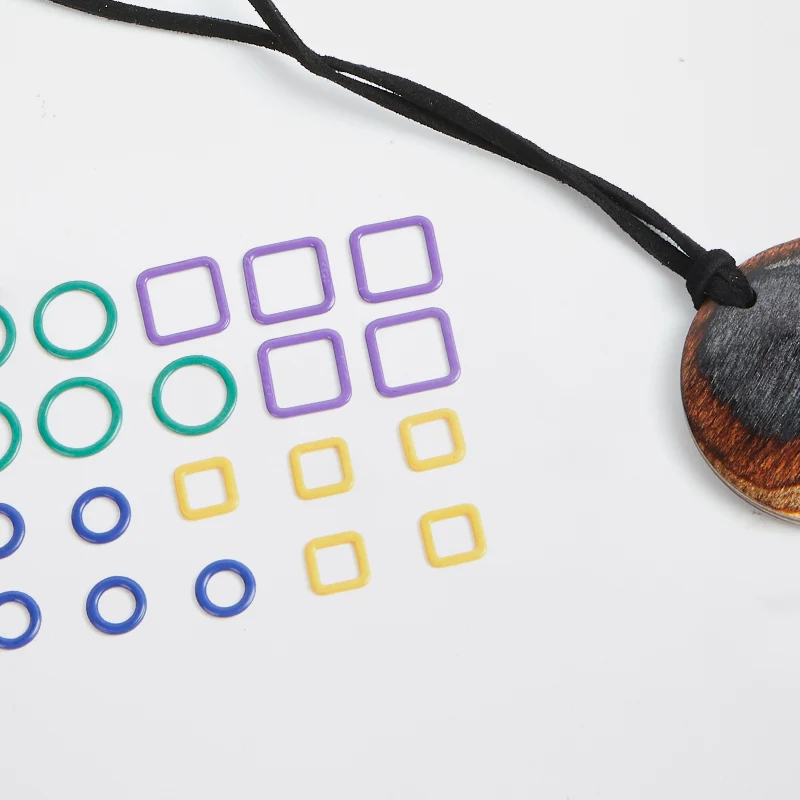 knit pro holzanhänger magnet set
