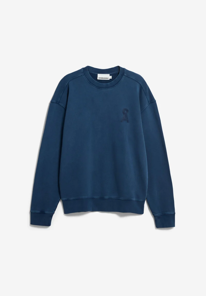 ICONIC Å GMT DYE SWEATSHIRT | tinted navy washed