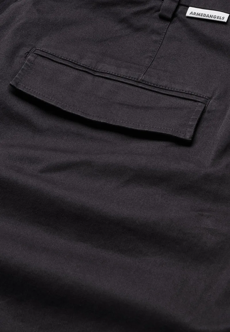 BARREL LEG TWILLHOSE | dark steel