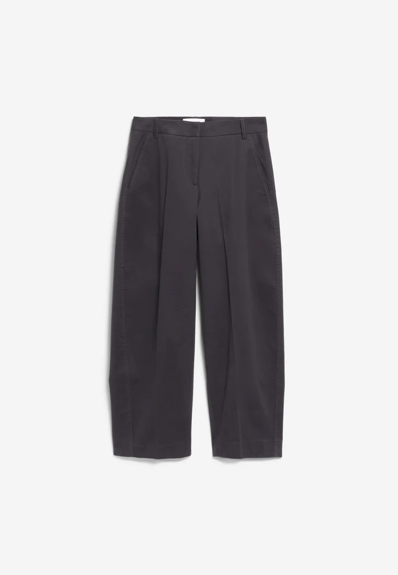 BARREL LEG TWILLHOSE | dark steel
