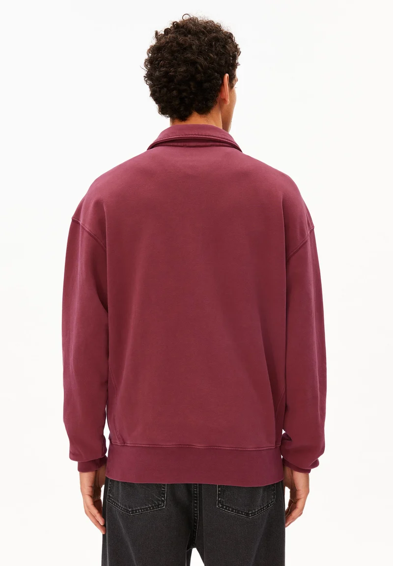 ICONIC Å GMT DYE TROYER | velvet red washed