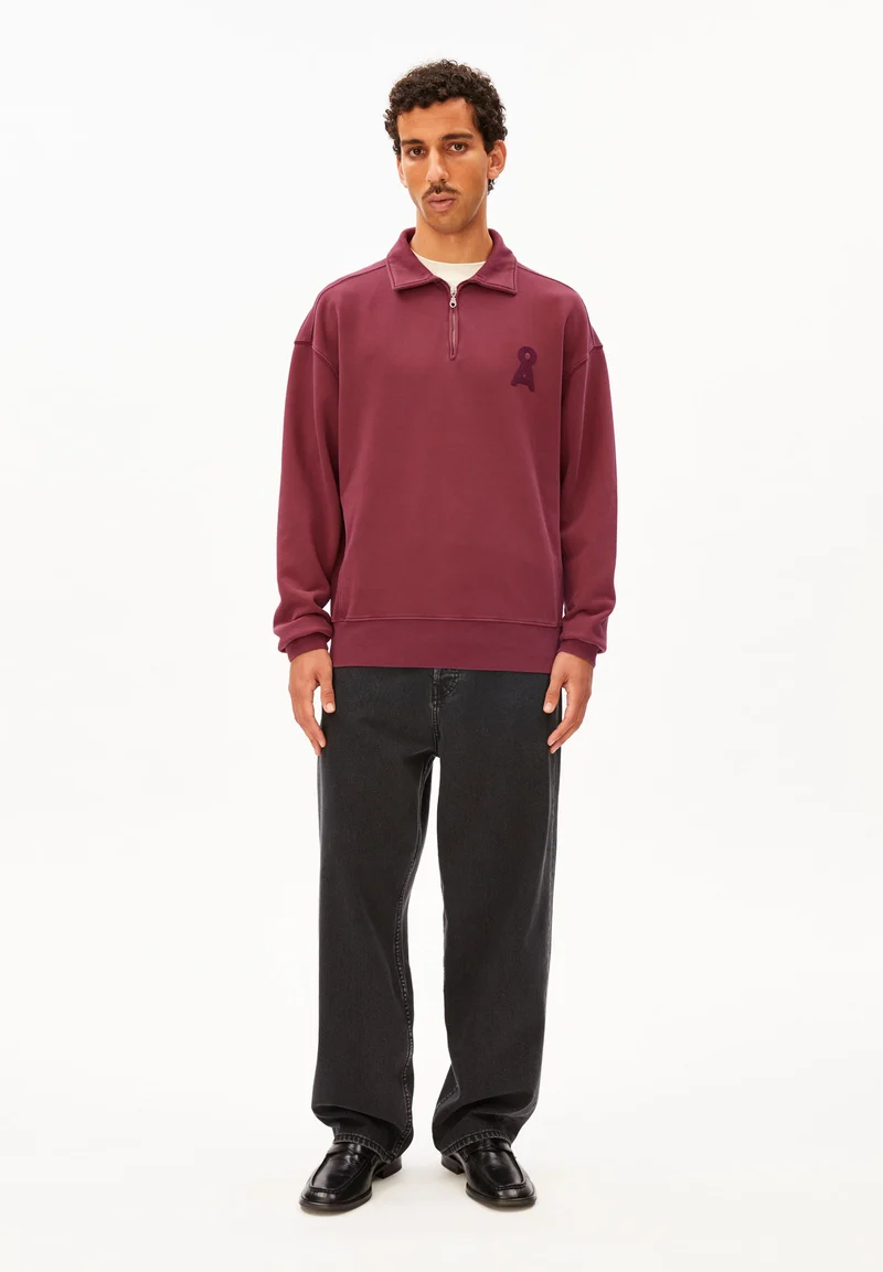 ICONIC Å GMT DYE TROYER | velvet red washed
