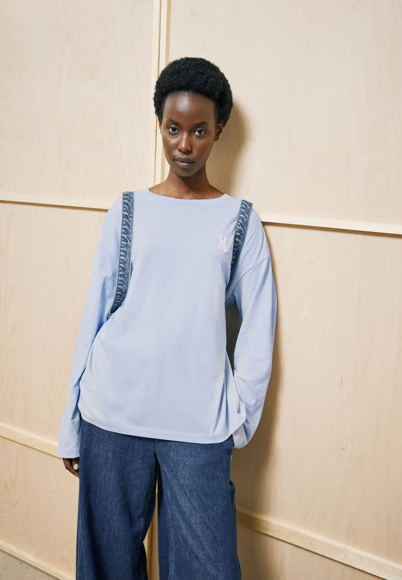 ICONIC Å FIETAA LANGARMSHIRT | soft blue