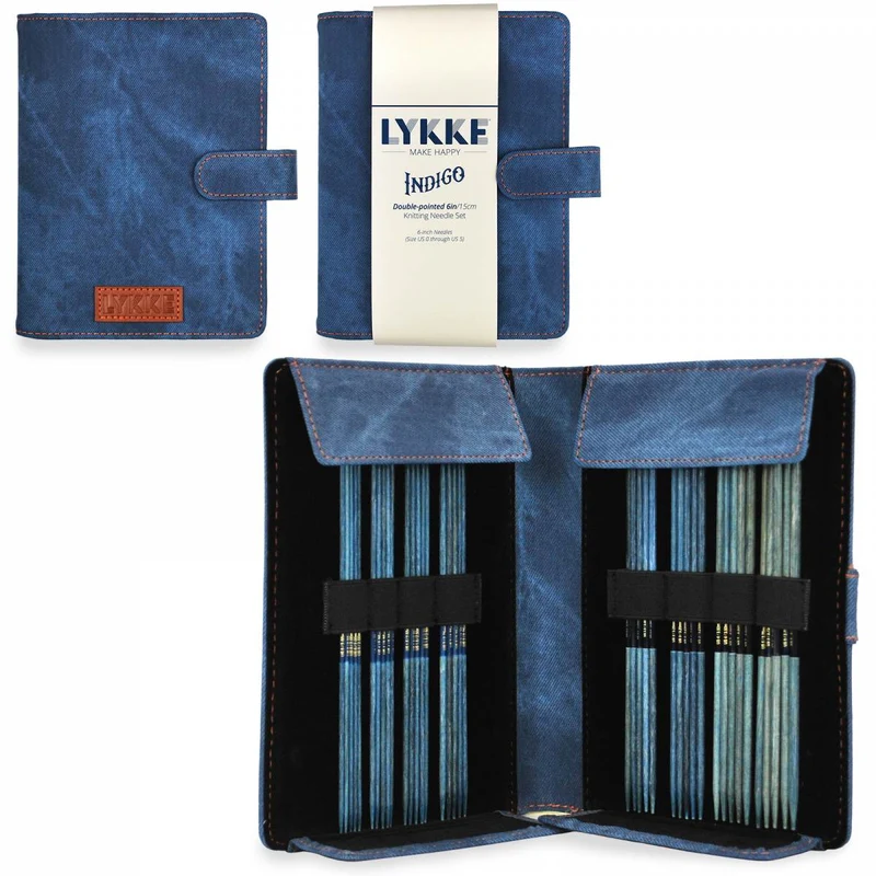 lykke set nadelspiel 15 cm 8 größen (6 "US 0-5)