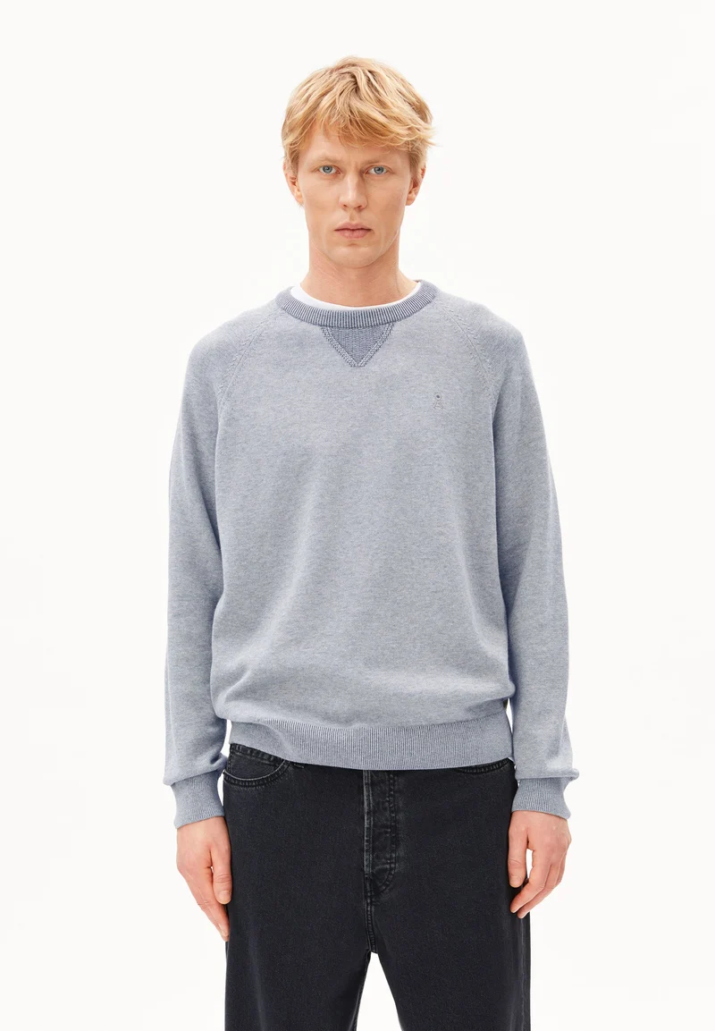 BAUMWOLL-STRICKPULLOVER