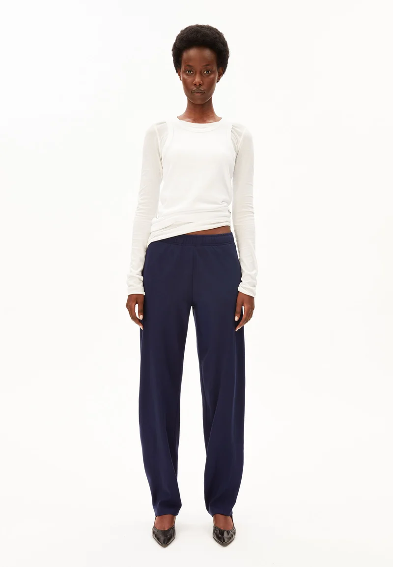 BASIC BARREL JERSEYHOSE | tinted navy