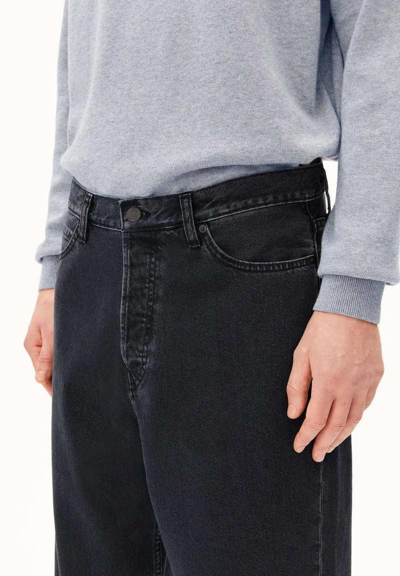 JAAMEO BAGGY JEANS | ebony black