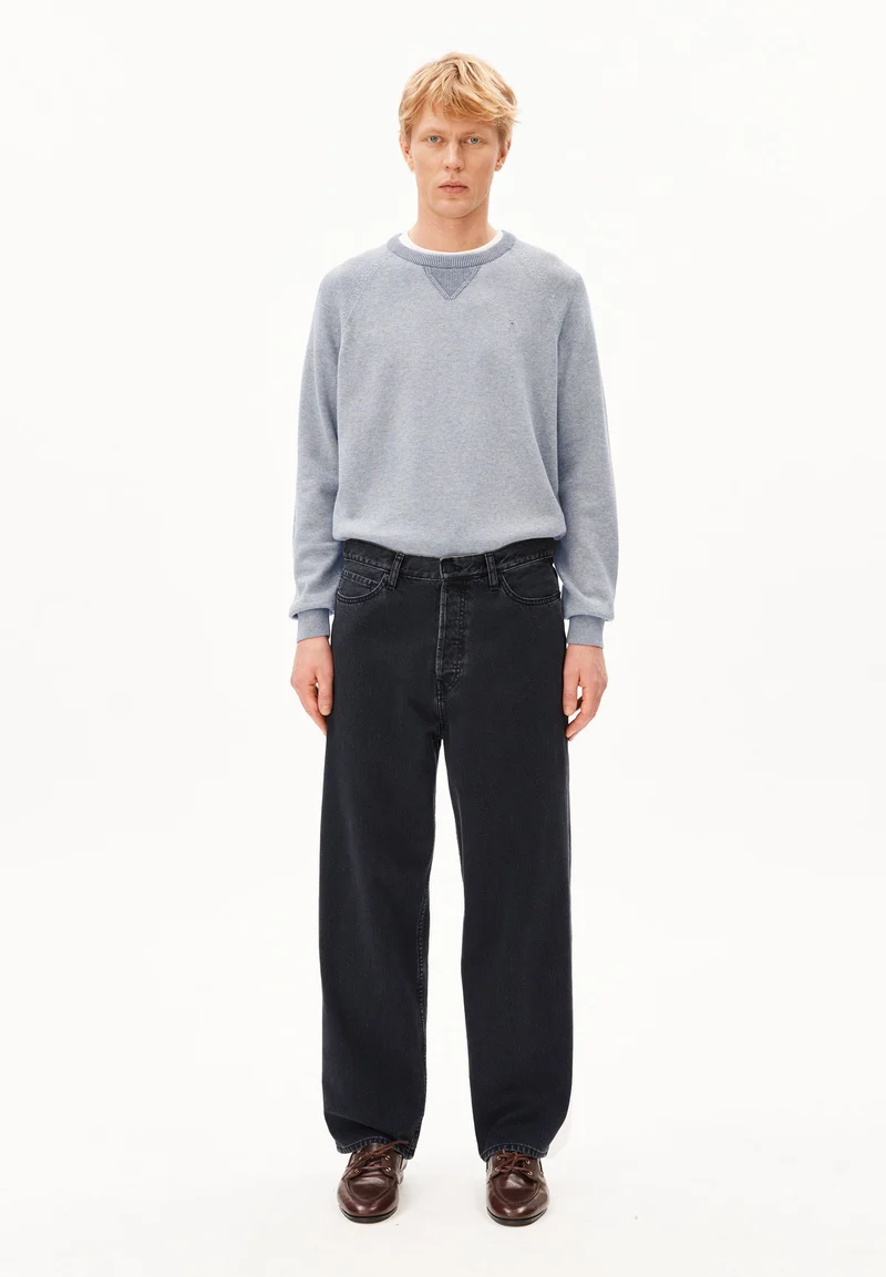 JAAMEO BAGGY JEANS | ebony black